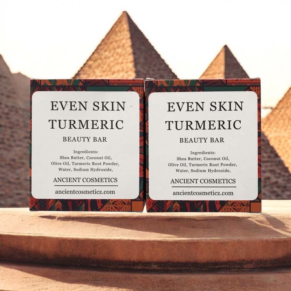 🆕 2 BARS Even Skin Turmeric Beauty Bar - Picture 2 of 3